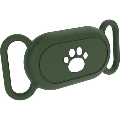 VSETKONAMOBIL PET LOCATE Obal pre Samsung Galaxy SmartTag 2 na obojok psa / mačky tmavozelený 115848