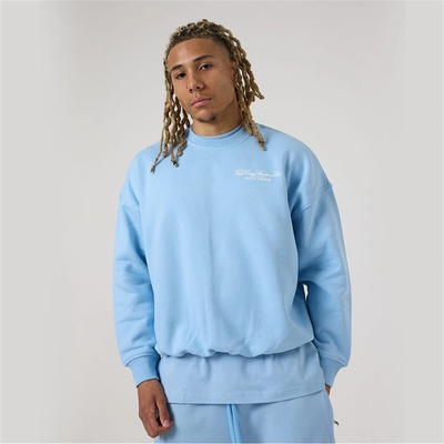 TELA CRUZ Блуза TELA CRUZ Men's Crew Sweater - Placid Blue