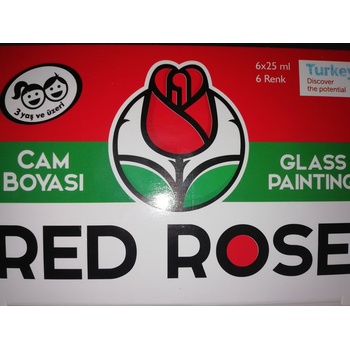 Бои за стъкло 6 х 25мл Red rose GB2619