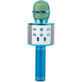 Verk 01377 Karaoke Bluetooth mikrofon 1800mAh modrá