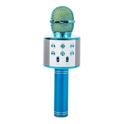 Verk 01377 Karaoke Bluetooth mikrofon 1800mAh modrá – Zboží Mobilmania