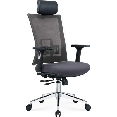 RFG Ергономичен стол RFG Luxe Chrome HB, дамаска и меш, Multi-fu (4010140536)