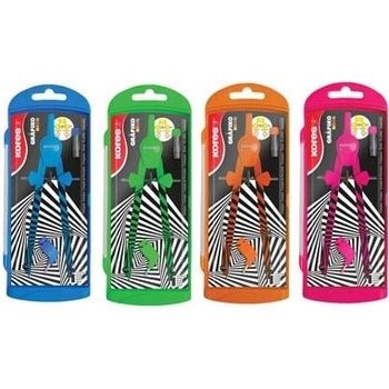 Kores Kovové kružítko GRAFIKO NEON