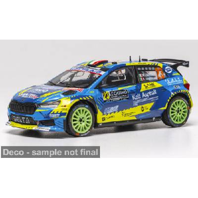 Škoda Fabia Rally2 Rallye Monte Carlo 2026 #23 Dapra GuglielmettiIXO 1:43