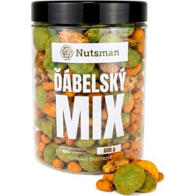 NUTSMAN Ďábelský MIX DÓZA 600 g – Hledejceny.cz