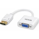 VCOM Преходник VCOM DisplayPort M - VGA F / 0.15 m / Позлатен