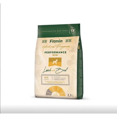 Fitmin Dog Mini Performance Lamb & Beef 2,5 kg