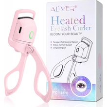 Aliver Heated Eyelash Curler kliešte na riasy pink