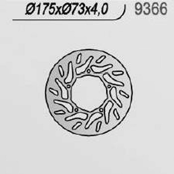 NG Brzdový kotúč NG 9366