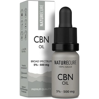 NATURE CURE CBN olej kanabinol 5% 500 mg 10 ml