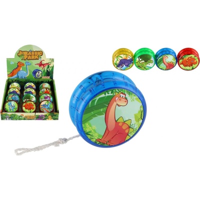 Jojo dinosauři 6 cm na baterie se světlem mix barev zelená modrá žlutá červená