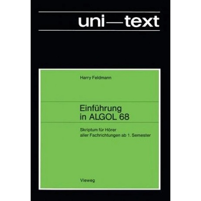 Einführung in ALGOL 68, 1