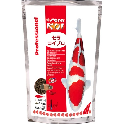 Sera koi Professional spirulina food-Храна за риби Кои със спирулина, хранете при температури на водата над 8° 500 гр