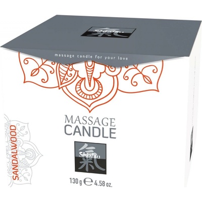 Shiatsu santalové dřevo Masážní svíčka s vůní Massage Candle 130 ml