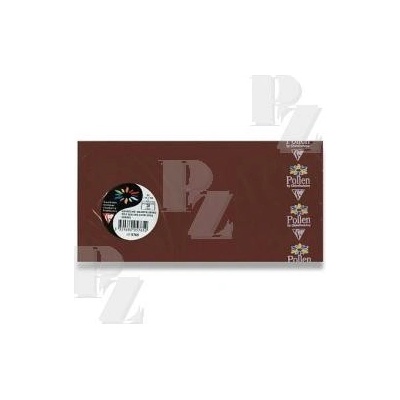 Barevné obálky DL 120g hnědé 20ks, Clairefontaine
