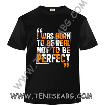 Image 1 of Fruit of the Loom Тениска - I`m born to real