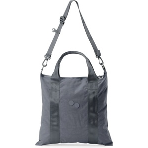 pinqponq Чанта за рамо Pinqponq Pendik Tote Bag 17, 5 Pannier - Crinkle Grey - размер 17, 5 l (510-4431-0611)