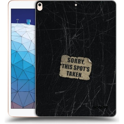 Picasee silikónový prehľadný obal pre Apple iPad Air 10.5" 2019 3.gen SORRY