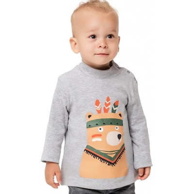 Winkiki chlapčenské tričko WNB Sivá