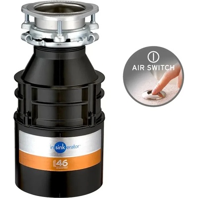 InSinkErator ISE 46+2 AS Мелница за хранителни отпадъци Диспозер (077969AS)
