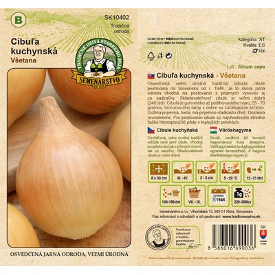 Cibuľa kuchynská - Všetana 4g