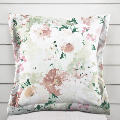 Biante PM-018 s lemom maľované kvety na zelenom 30 x 50 cm