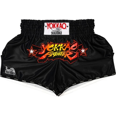 Muay Thai trenky YOKKAO Fighter KO čierne