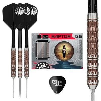 steel Target JAPAN Prime Series Raptor G6 22g, 90% wolfram