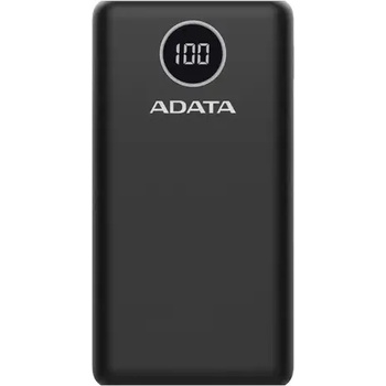 ADATA Външна батерия, adata p20000 quick charge blk (ap20000qcd-dgt-cbk)