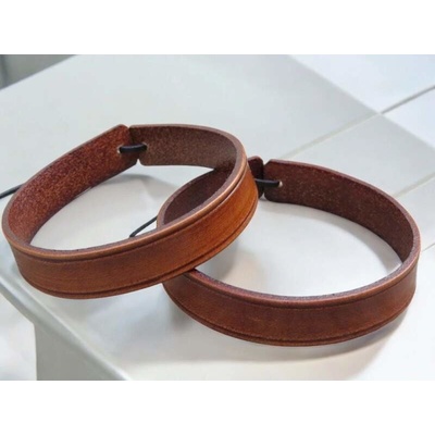 Naky kožený náramek na řemínek Damián N0928