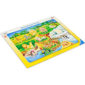 Ravensburger Пъзел Ravensburger от 14 части - Посещение в зоопарка (06052) - ozone