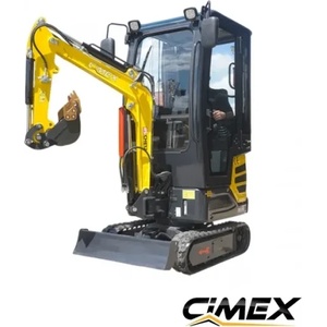 Cimex Верижен мини багер с чупеща стрела и кабина Cimex CHE12RS-CAB-SB/ 11.6 к. с (CHE12RS-CAB-SB)