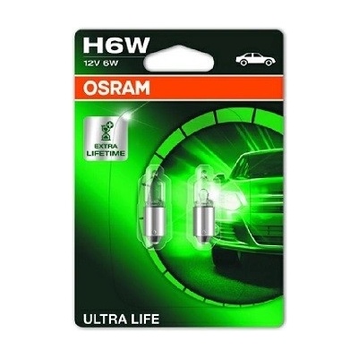 Osram 64132ULT-02B H6W BAX9s 12V 6W 2 ks