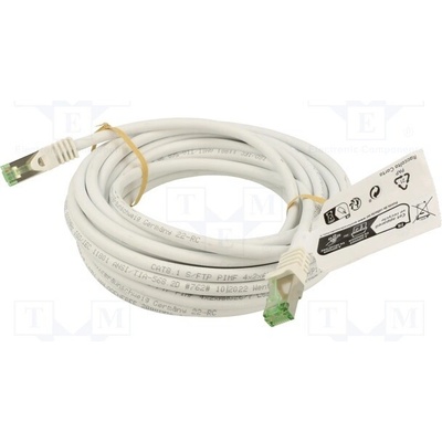 Goobay 61108 Patch, RJ45 vidlice,z obou stran, S/FTP, Cat 8.1, lanko, Cu