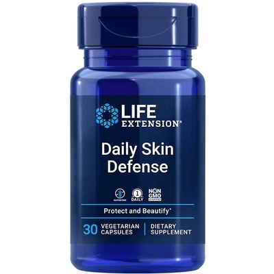 Life Extension Daily Skin Defense, 30 веге капсули, Life Extension