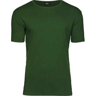TeeJays Tričko Interlock TJ 520 krátký rukáv pánské zelené forest