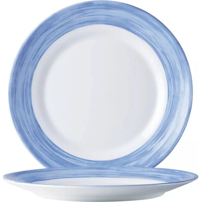 Arcoroc Brush Plytký tanier 22,5 cm modrý 24 ks