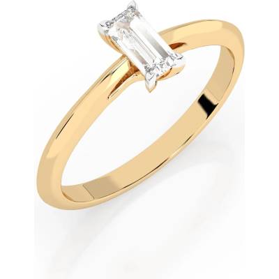 Cara Diamanti Пръстен Cara Diamanti Златен С Диамант 0.30 Ct Gia Сертификат Bag K101-10190Y (0.30) BAQ (K101-10190Y (0.30) BAQ)