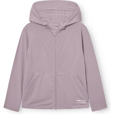 Mini A Ture Детско яке за тренировка Mini A Ture Kid's Matdruna UV Skin Hoodie Training jacket - Gull Purple - размер 152 (704-5764-0218)
