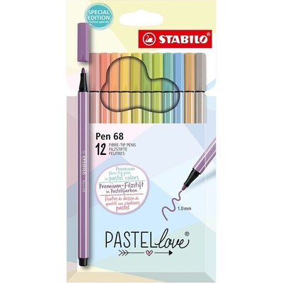 Stabil Pen 68 12 ks Pastel Love