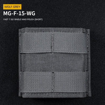 Wosport Fast type Single molle na zásobníky typu SR-25, M-14, AK, SA58, krátká GR