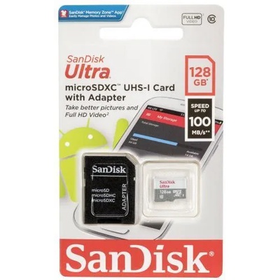 SanDisk microSDXC 128GB C10/UHS-I/U1 (SDSQUNR-128G-GN3MA/186560)
