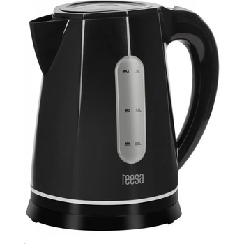 Teesa TSA1020B Електрическа кана 2200W, Черна, 1, 8L (TSA1020B)