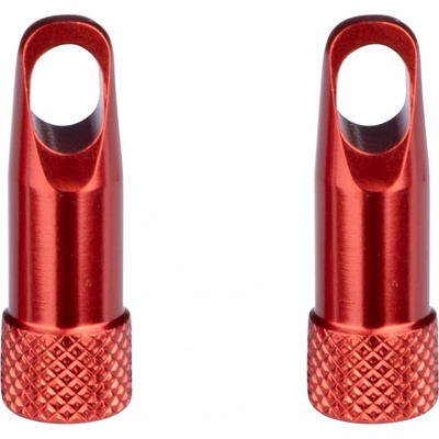 TK 91 čepičky galuskového ventilku s klíčem,hliník,červn