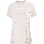 Salomon Дамска тениска Salomon Women's Sense Aero S/S Tee GFX Running shirt - Whisper White / White (916-5912-0214)