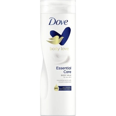 Dove Body Love Essential Care хидратиращо мляко за суха кожа 400 ml за жени