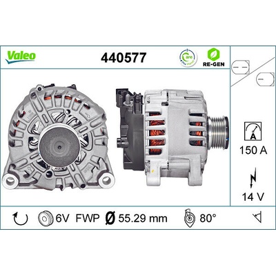 Alternátor VALEO 440577