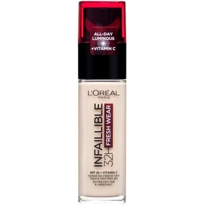 L'Oréal Infaillible 32H Fresh Wear SPF25 дълготраен фон дьо тен 30 ml нюанс 100