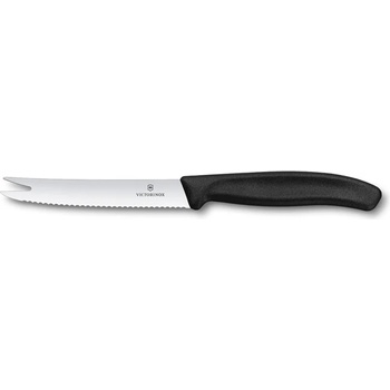 Victorinox Нож за сирена и колбаси 11см Цвят: черен