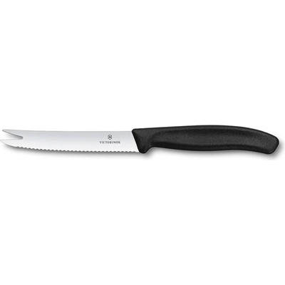 Victorinox Нож за сирена и колбаси 11см Цвят: черен